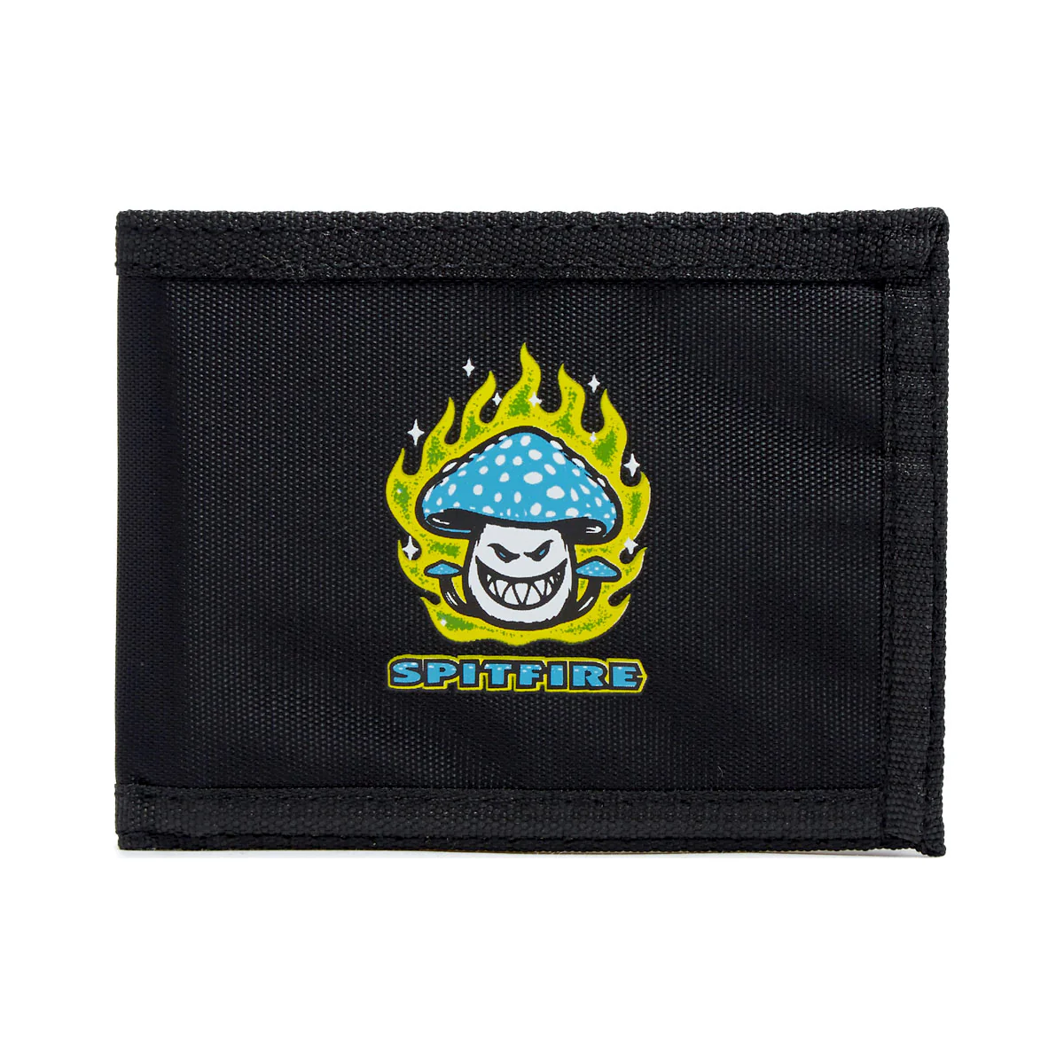 Spitfire Mushroom Bighead Bi-Fold Wallet - Black/Yellow