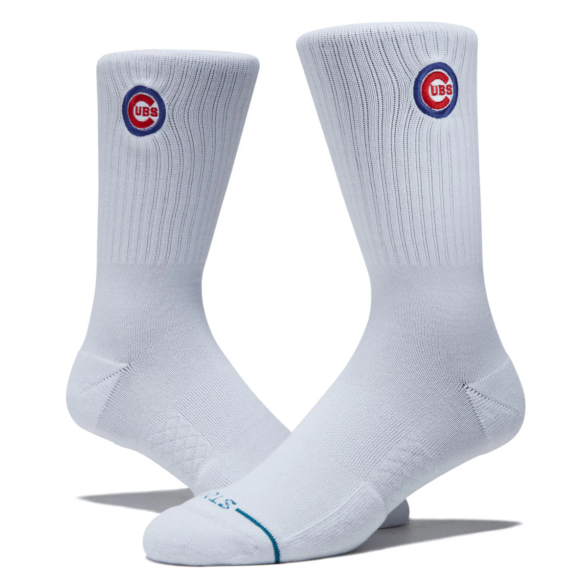 Stance Chicago Cubs Crest Socks - White - Image 2