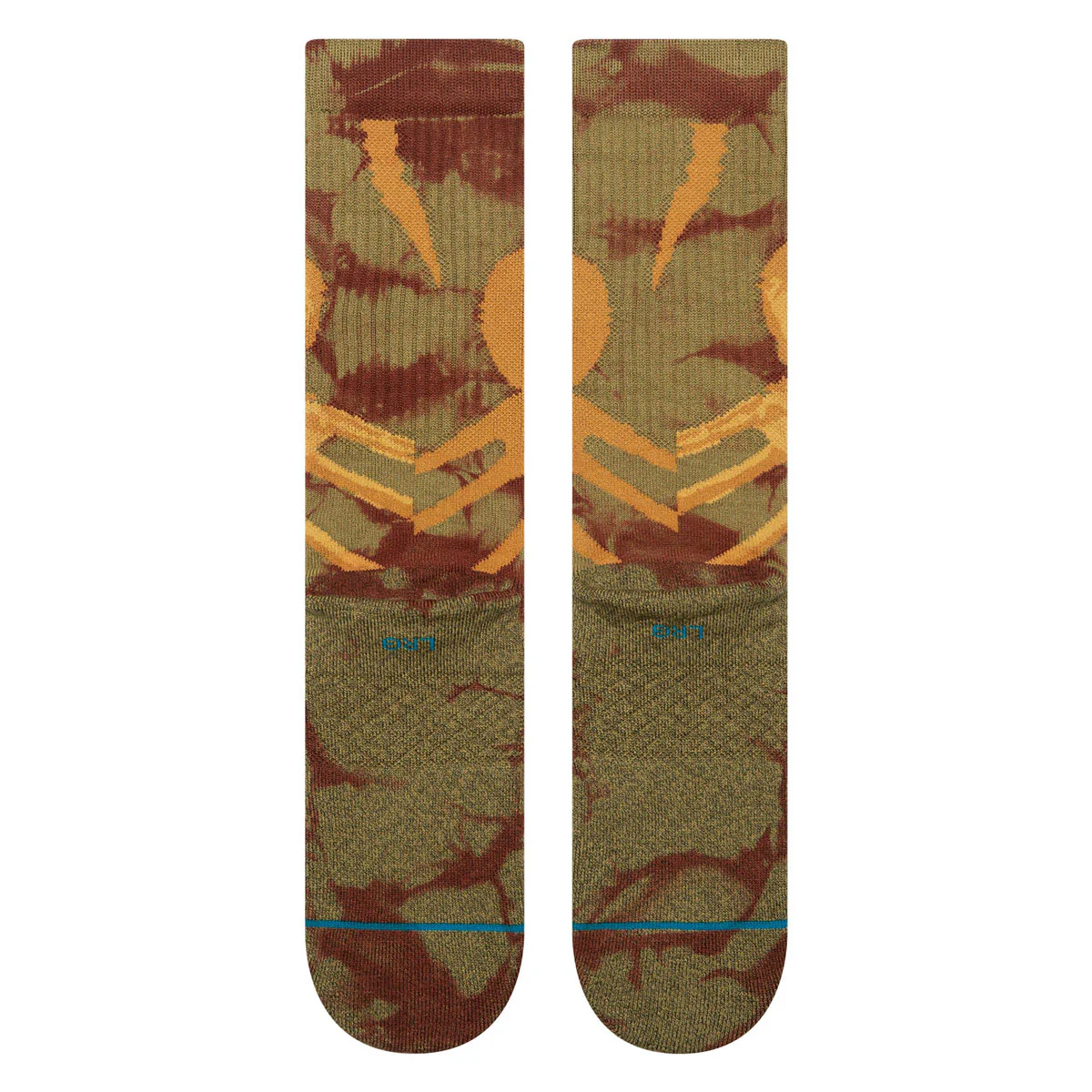 Stance Face Hugger Crew Socks - Brown - Image 3