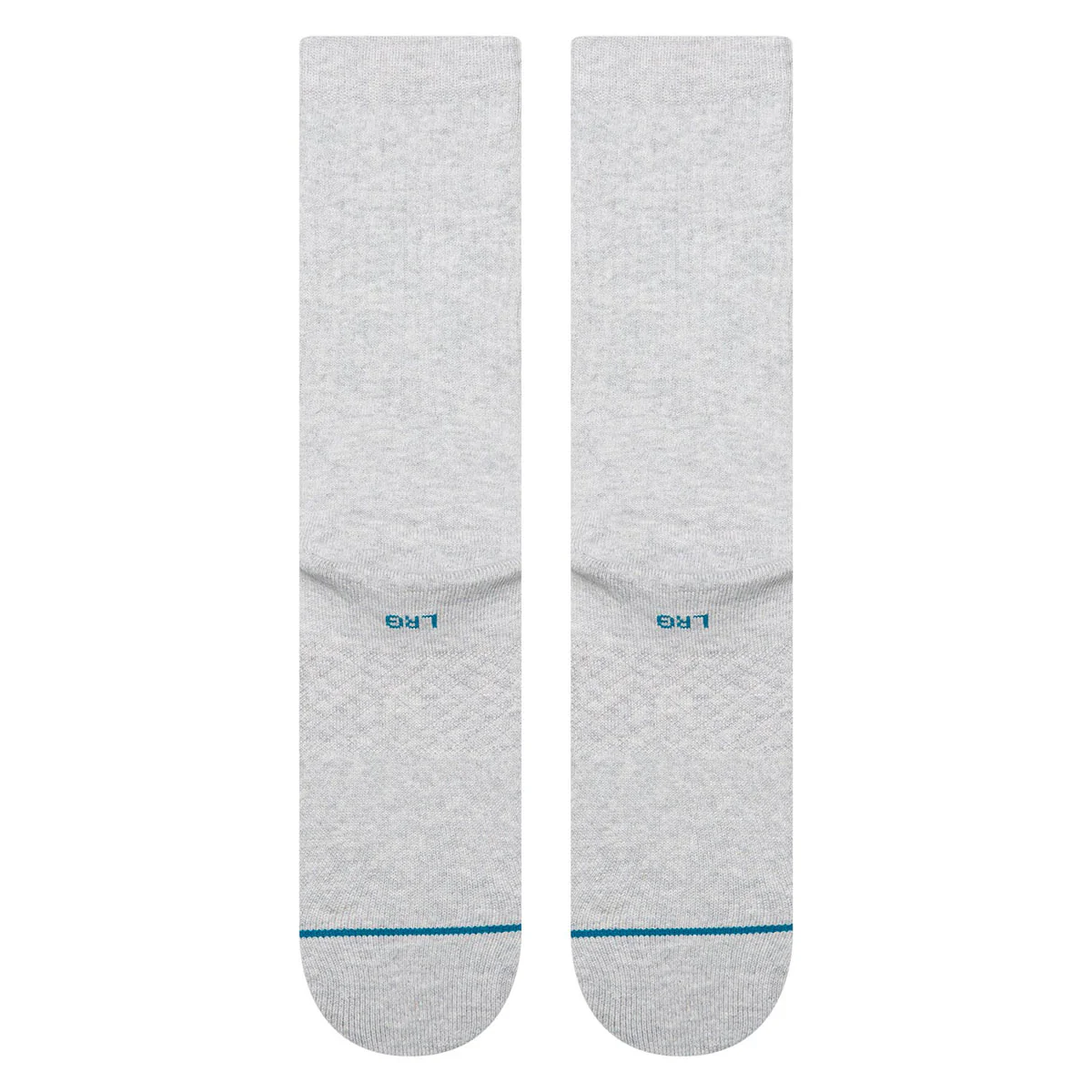 Stance Hit Me Crew Socks - Heather Grey - Image 3
