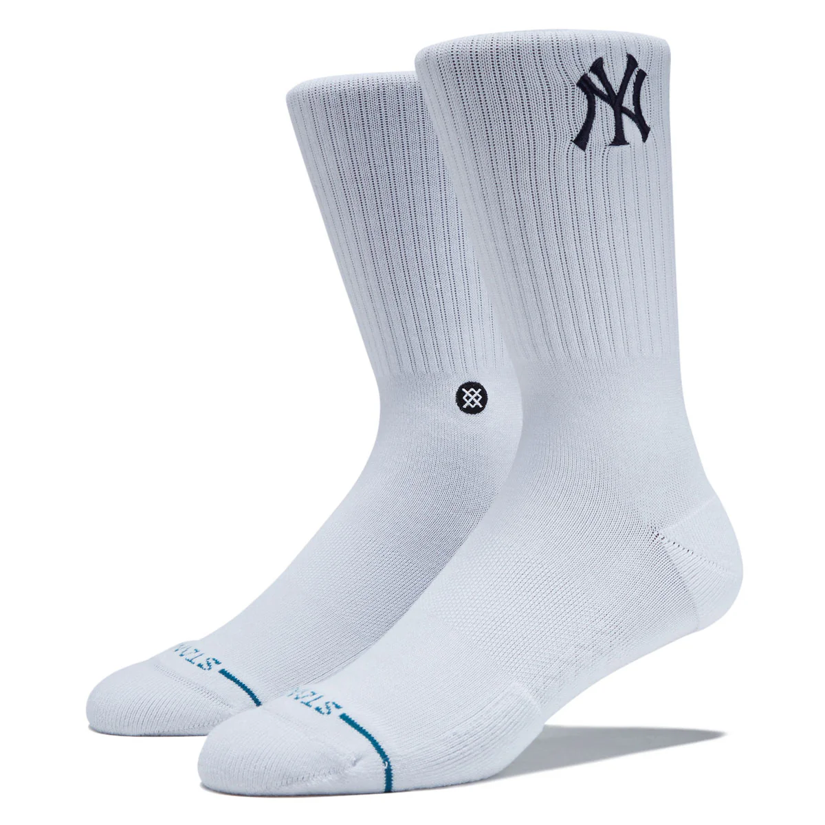Stance New York Yankees Crest Socks - White