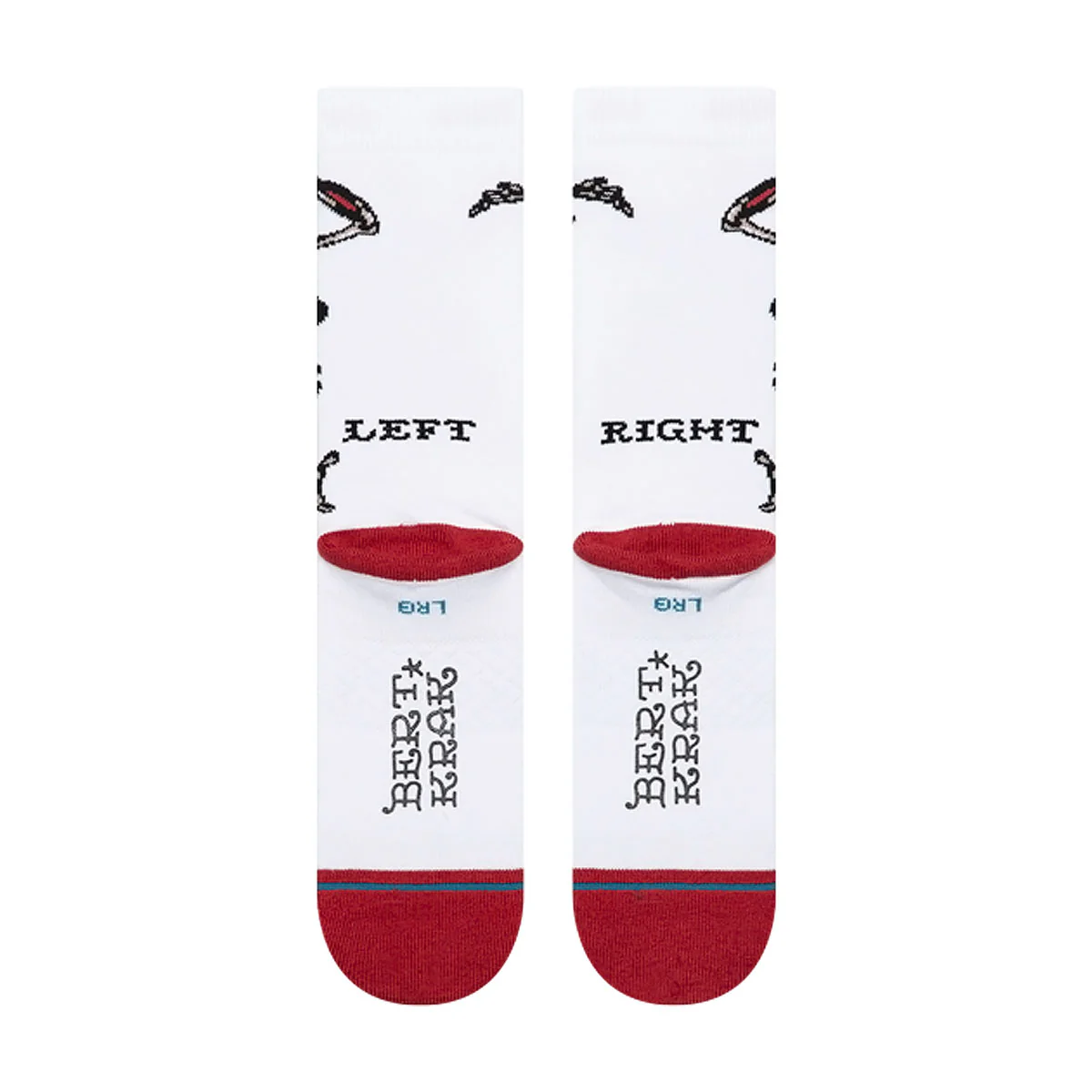 Stance Skeleton Crew Socks - White - Image 3