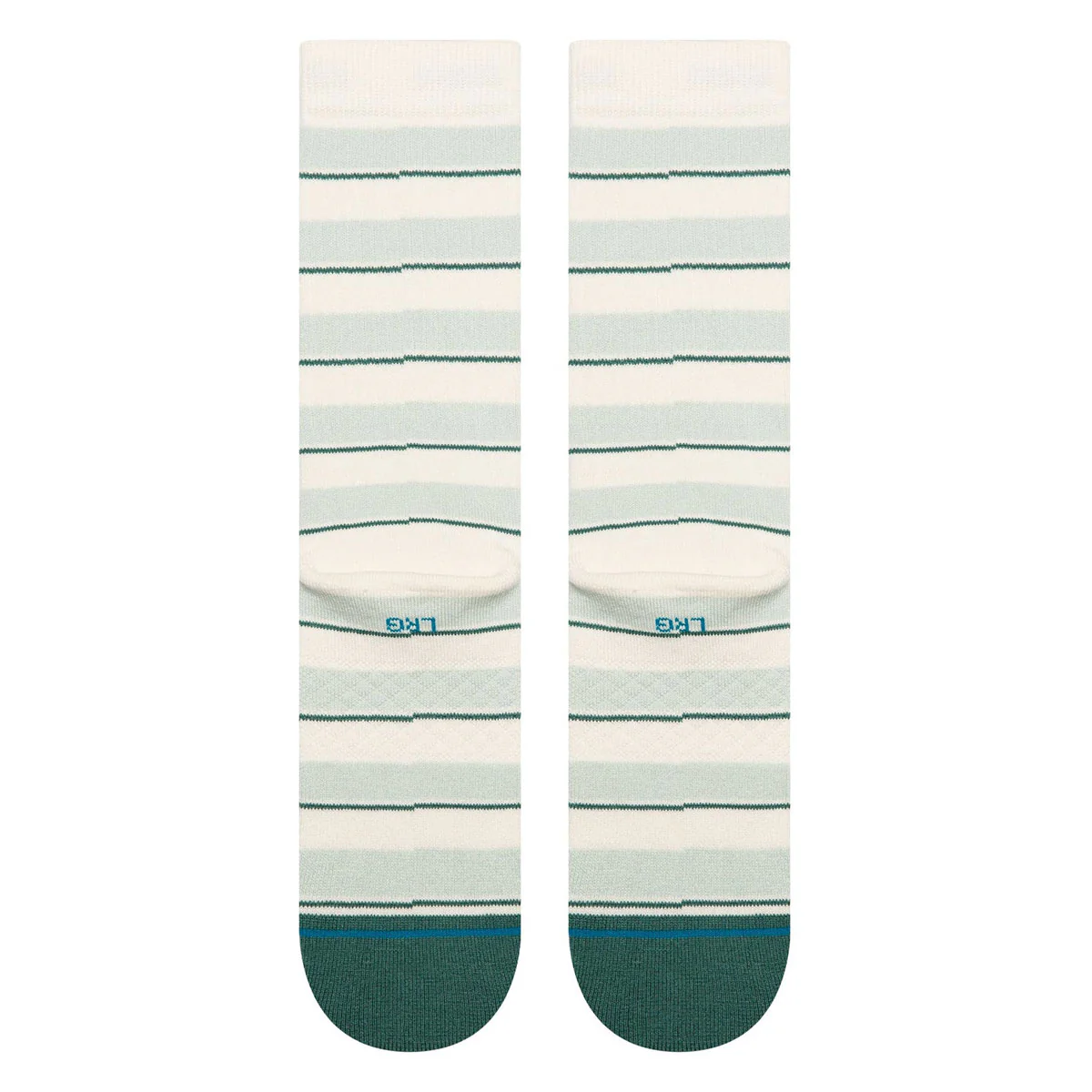 Stance Striped It Crew Socks - Teal - Image 3