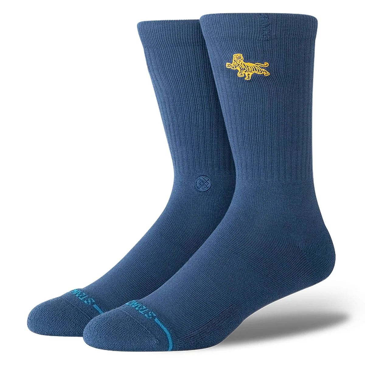 Stance Stripes Crew Socks - Navy