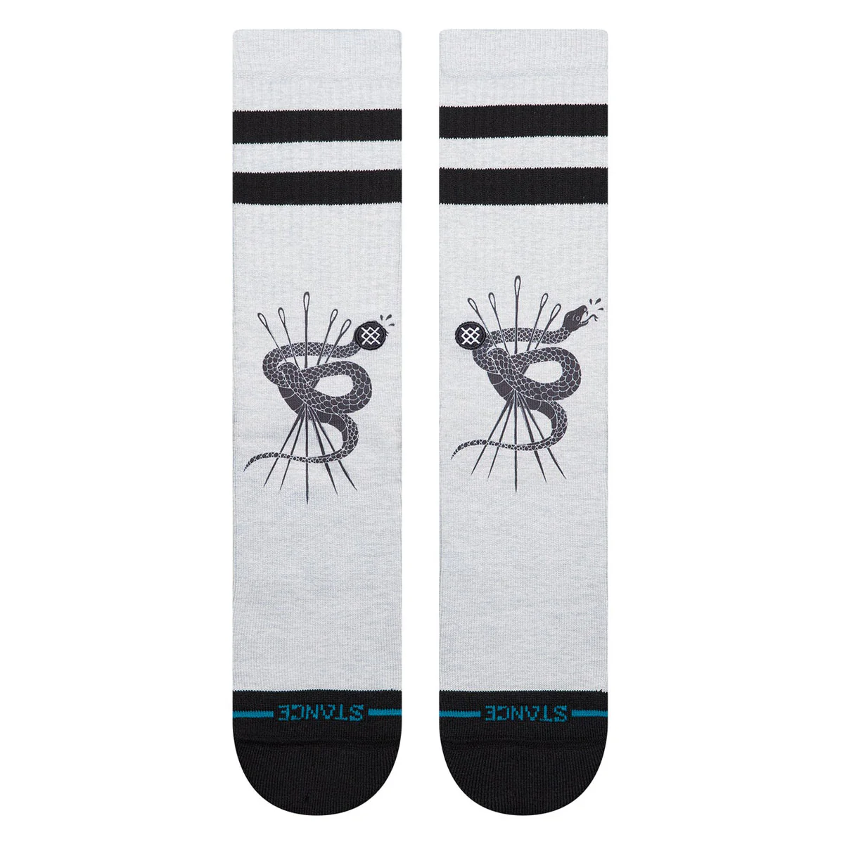 Stance Threads Crew Socks - Black - Image 2