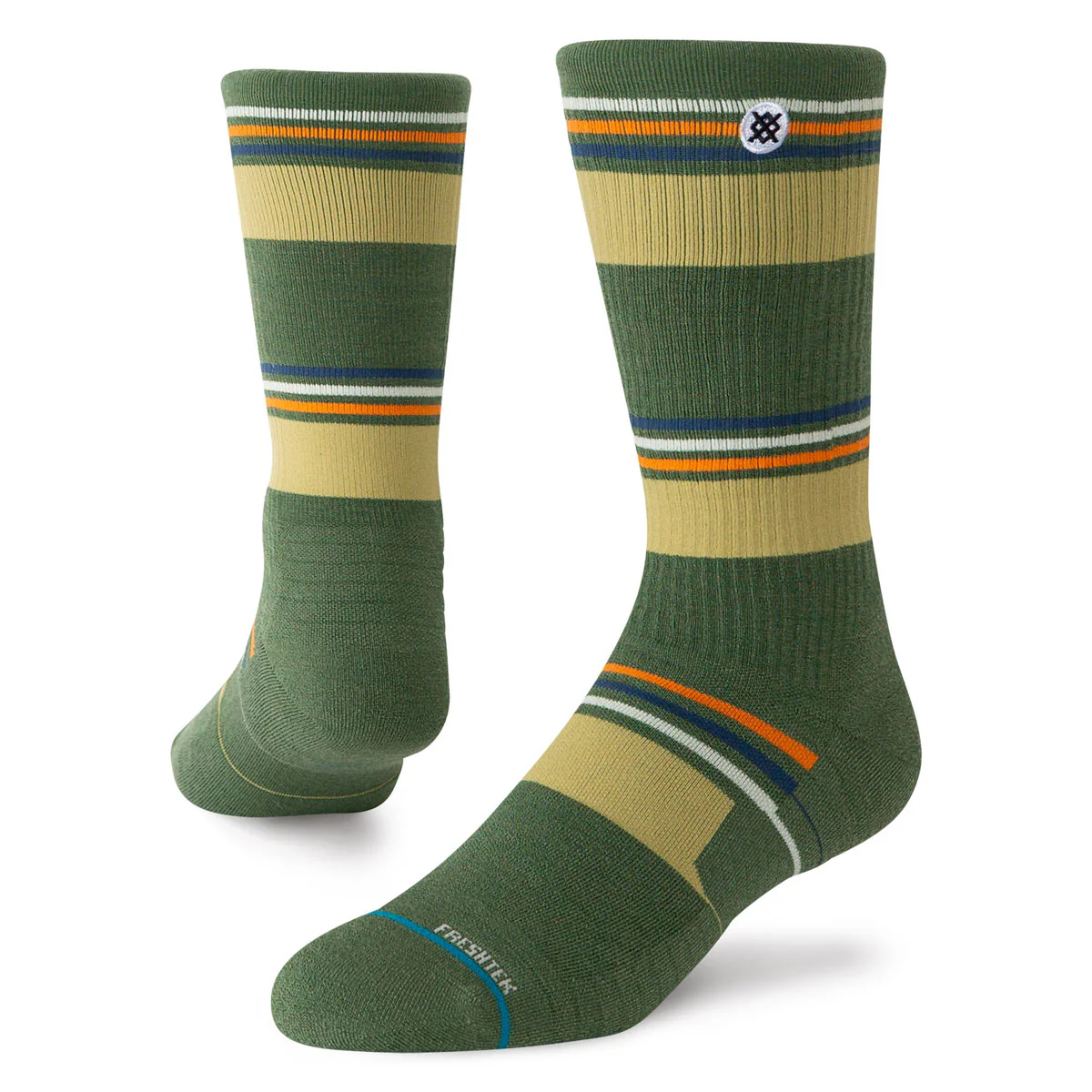 Stance Walton Hike Light Crew Socks - Green