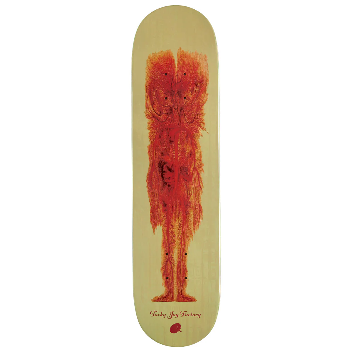 Tacky Joy Factory Anatomy Of Joy Skateboard Deck - 7.75"