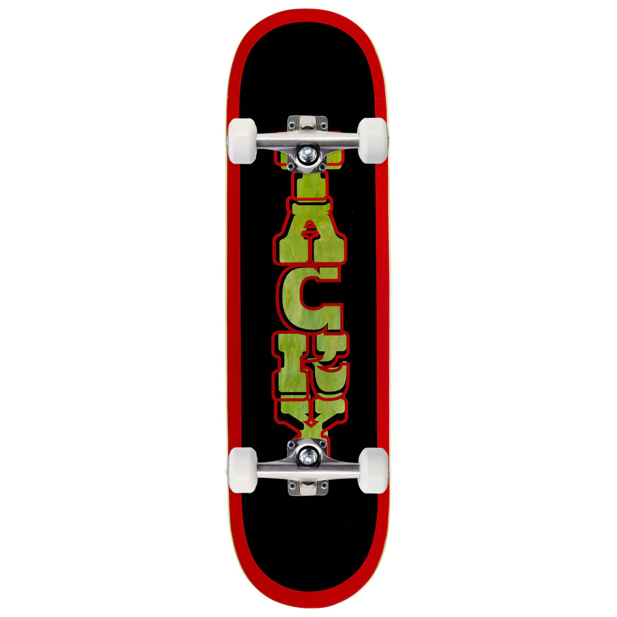Tacky Joy Factory Stack Skateboard Complete - Black/Red - 8.50"