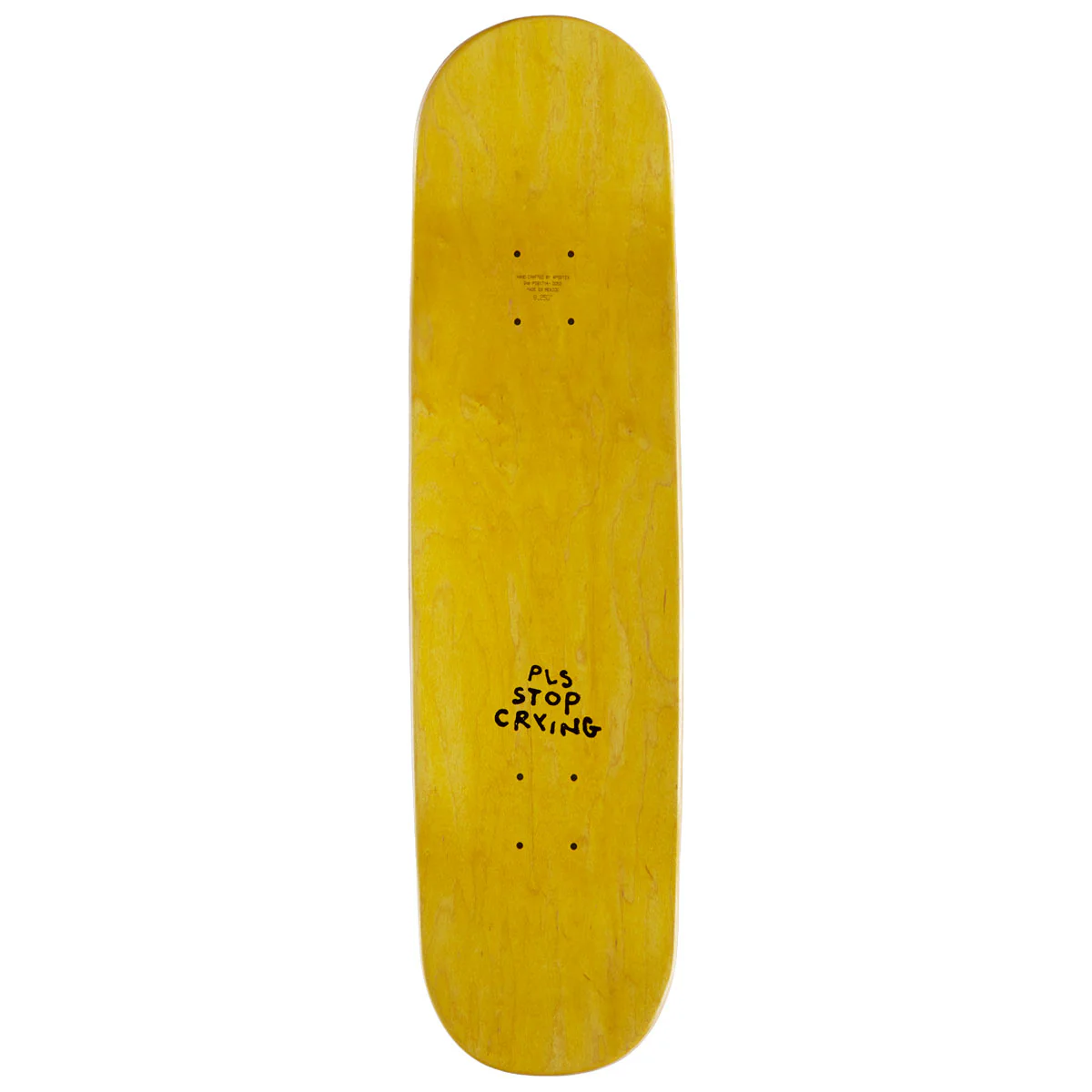 Tacky Joy Factory Stack Skateboard Complete - Brown/Yellow - 8.25" - Image 2