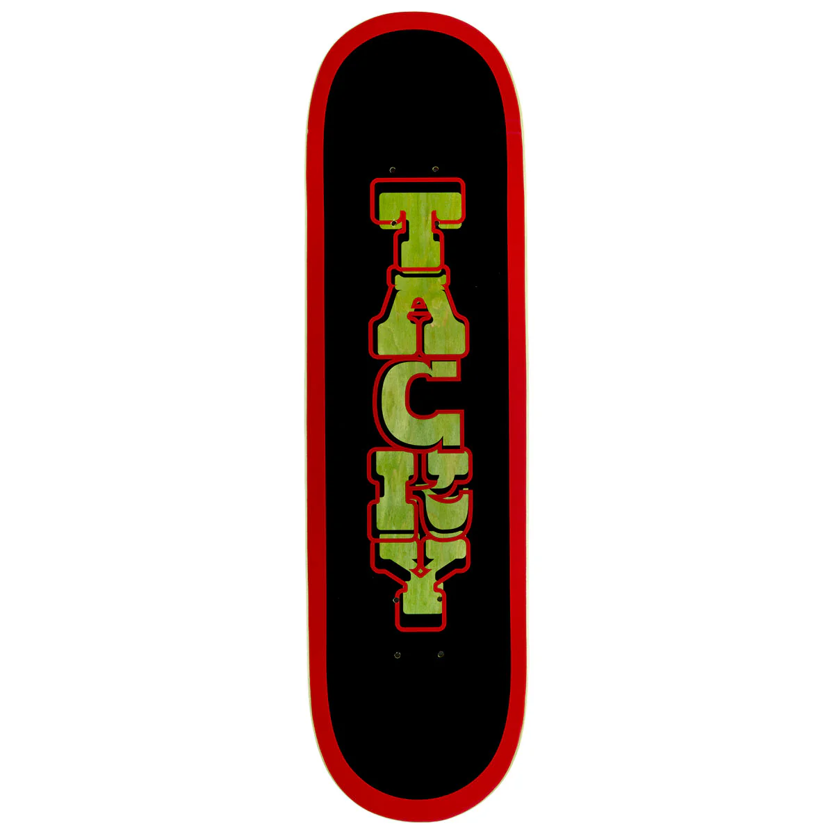 Tacky Joy Factory Stack Skateboard Deck - Black/Red - 8.50"