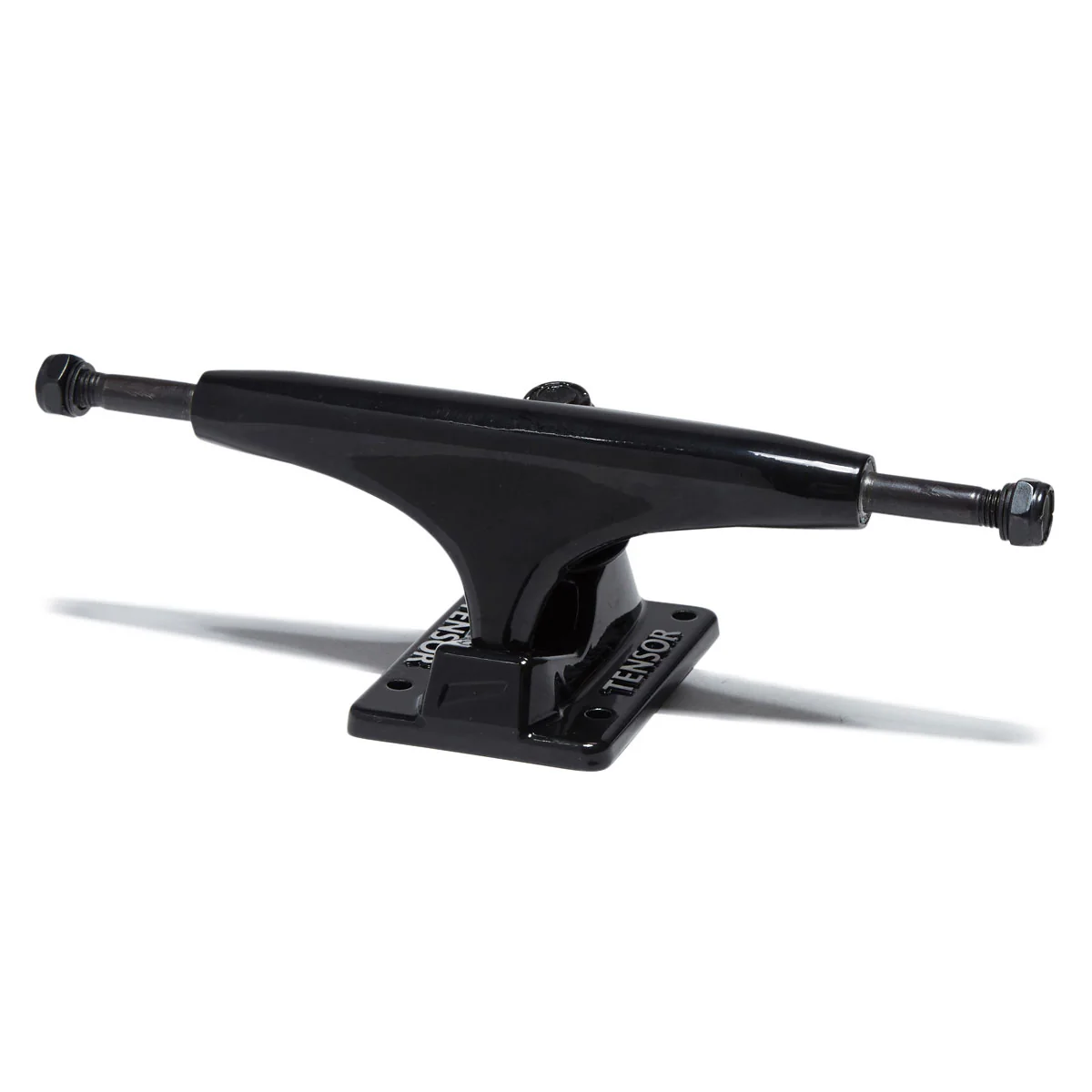 Tensor Alloy Skateboard Trucks - Black/Black - 5.25"