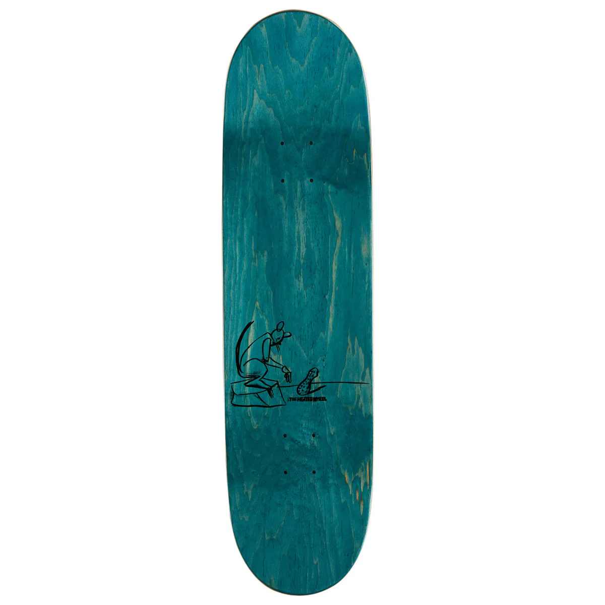 The Heated Wheel Barstow Alleyway Skateboard Deck - 8.50" - Image 2