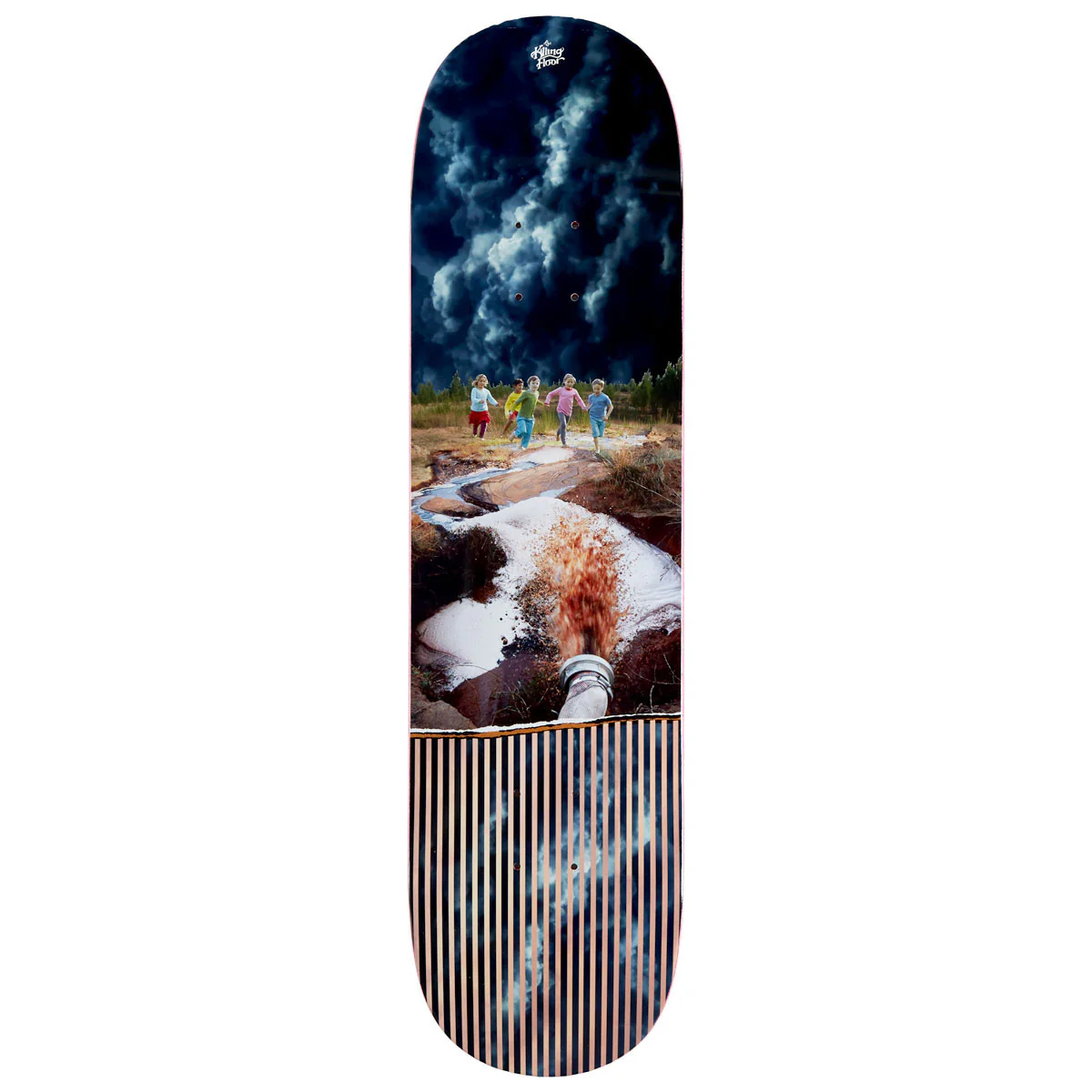 The Killing Floor Caution Kids At Play Skateboard Deck - 8.00"