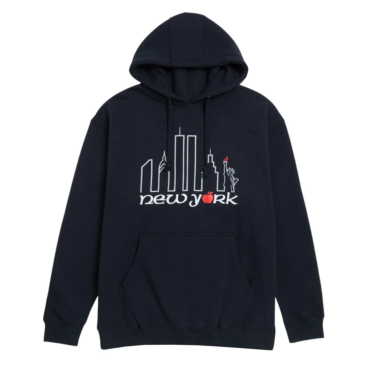 Theories Big Apple Hoodie - Navy