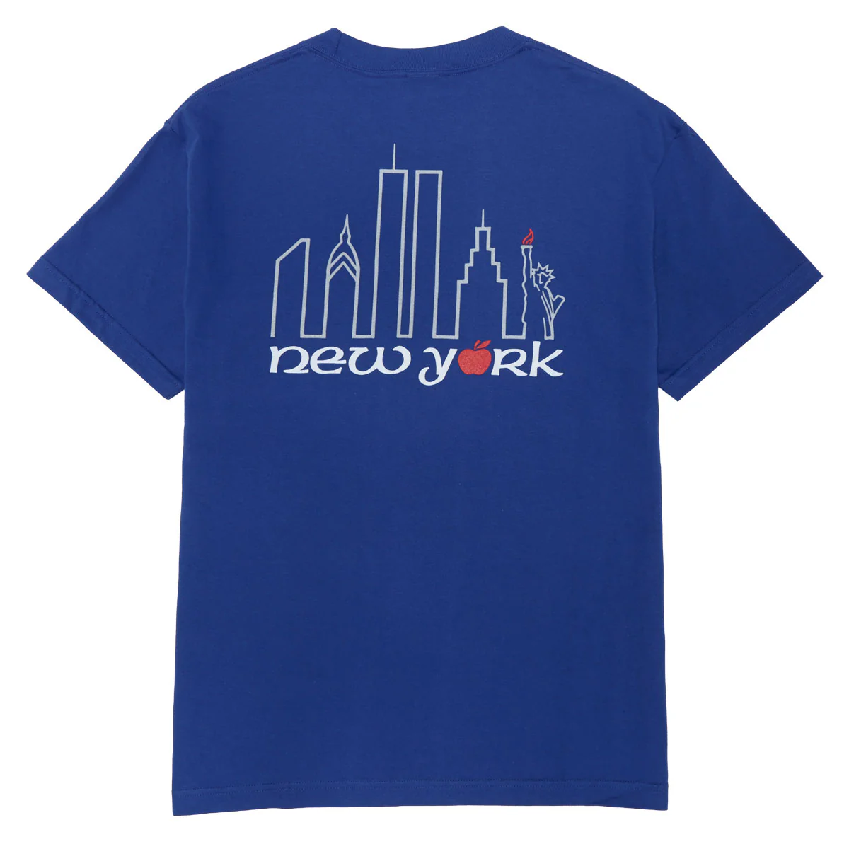 Theories Big Apple T-Shirt - Royal