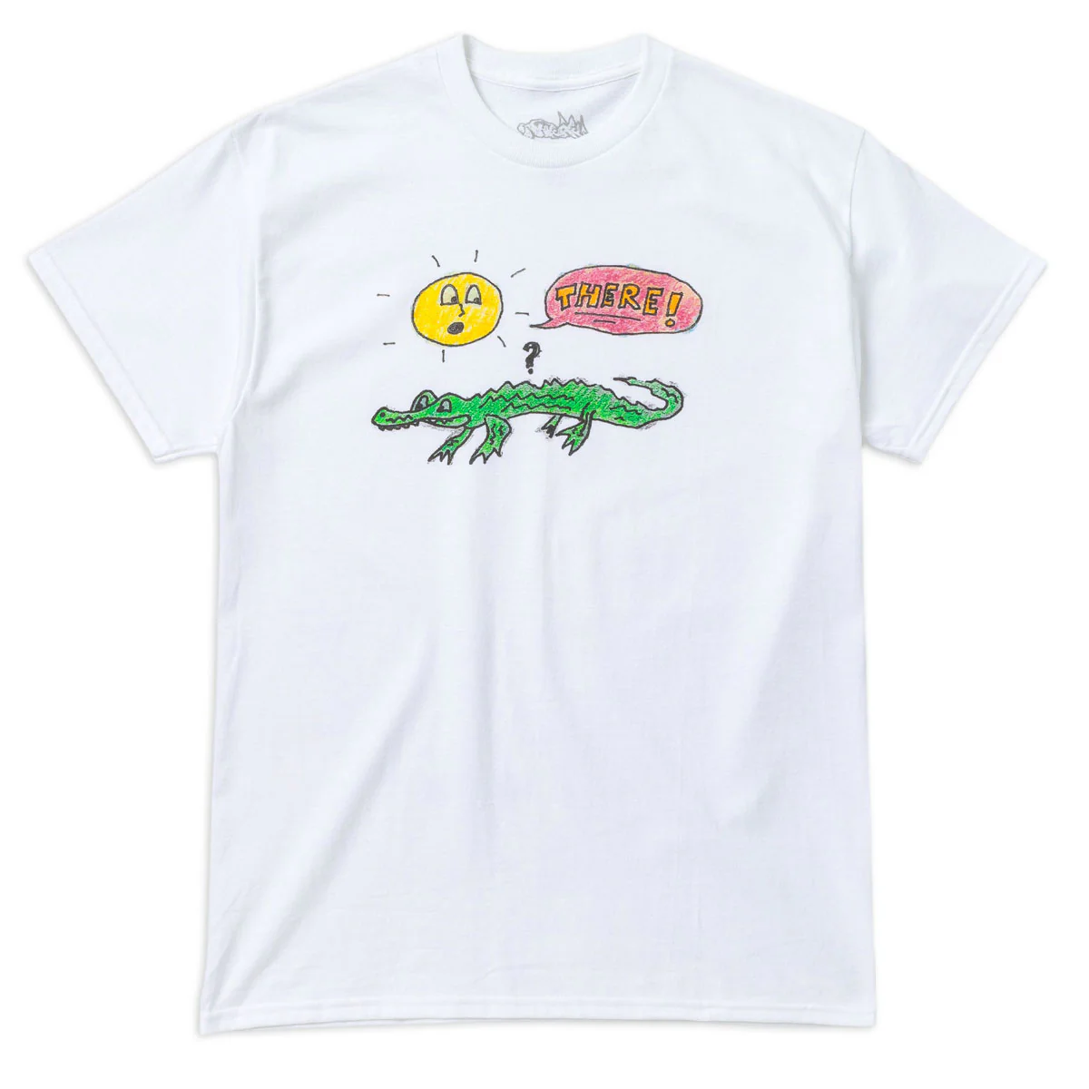 There Alligator T-Shirt - White