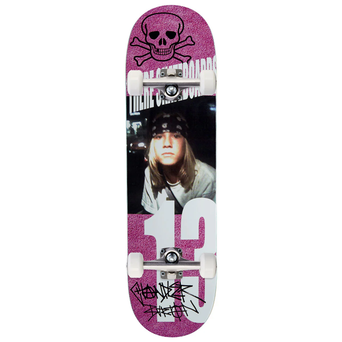 There Chandler 13 Skateboard Complete - Pink - 8.50"