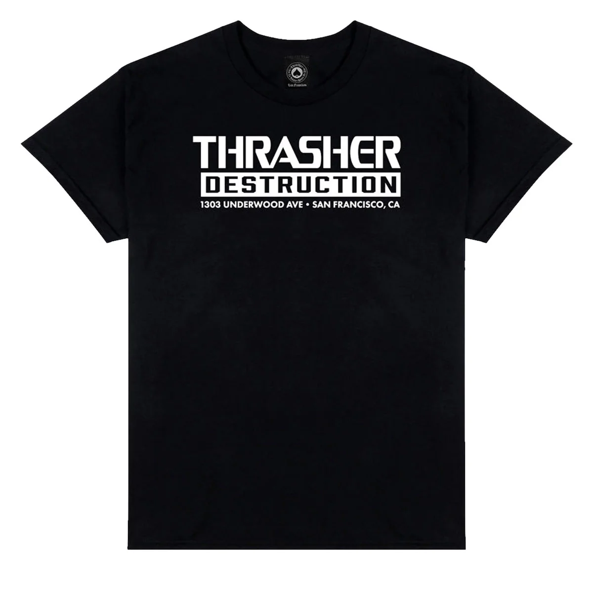 Thrasher Destruction T-Shirt - Black
