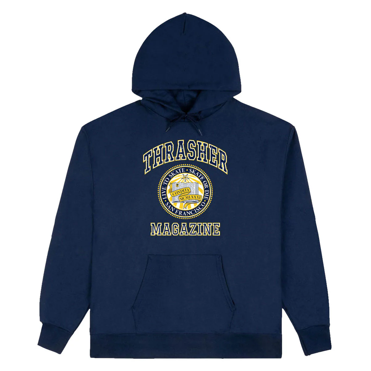 Thrasher Dropout Hoodie - Navy
