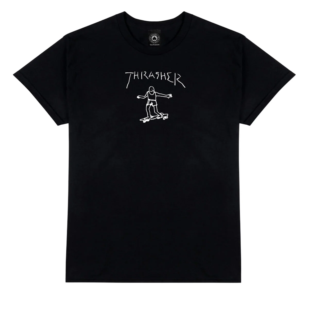 Thrasher Gonz T-Shirt - Black/White