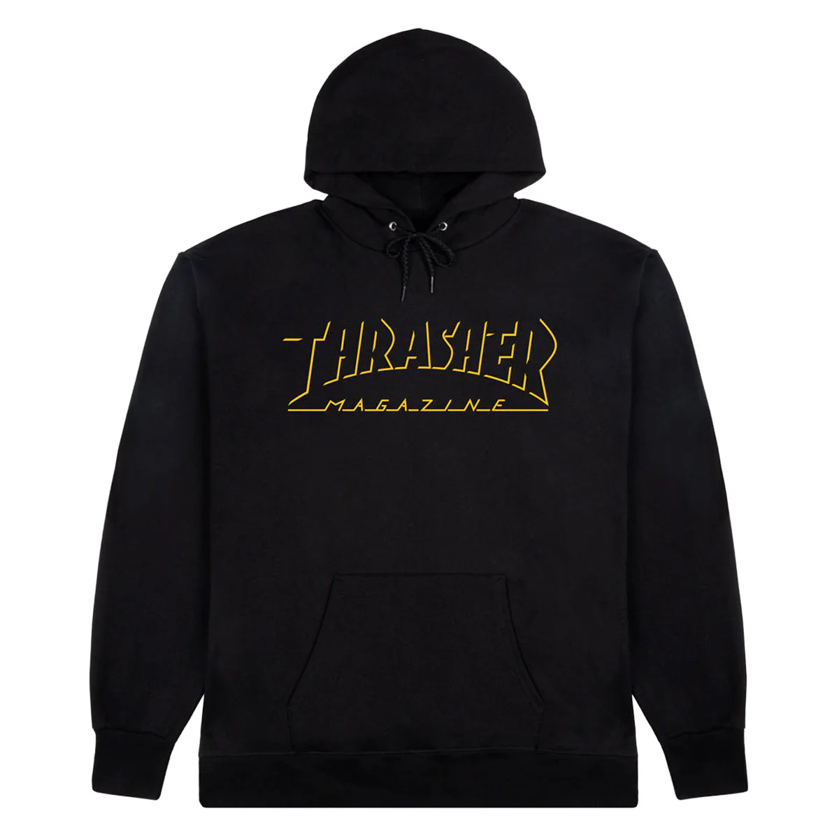 Thrasher Shadow Mag Logo Hoodie - Black