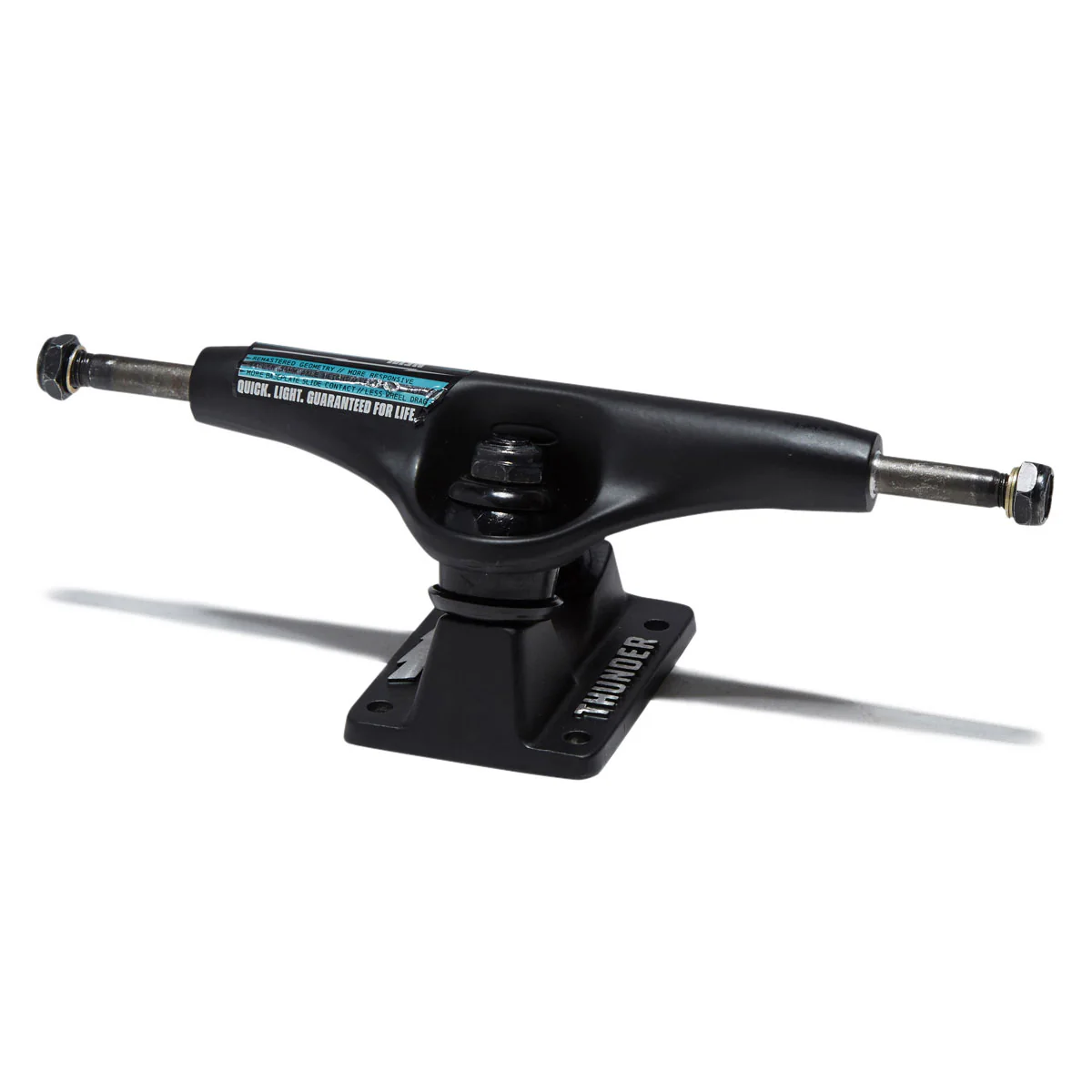 Thunder T-II Nicole Malice Skateboard Trucks - Black - 148mm - Image 2