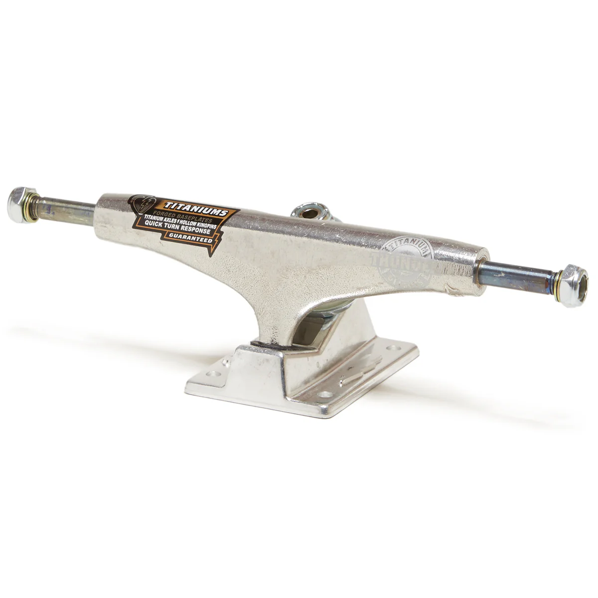 Thunder Titanium Lights 3 Skateboard Trucks - Polished - 147mm