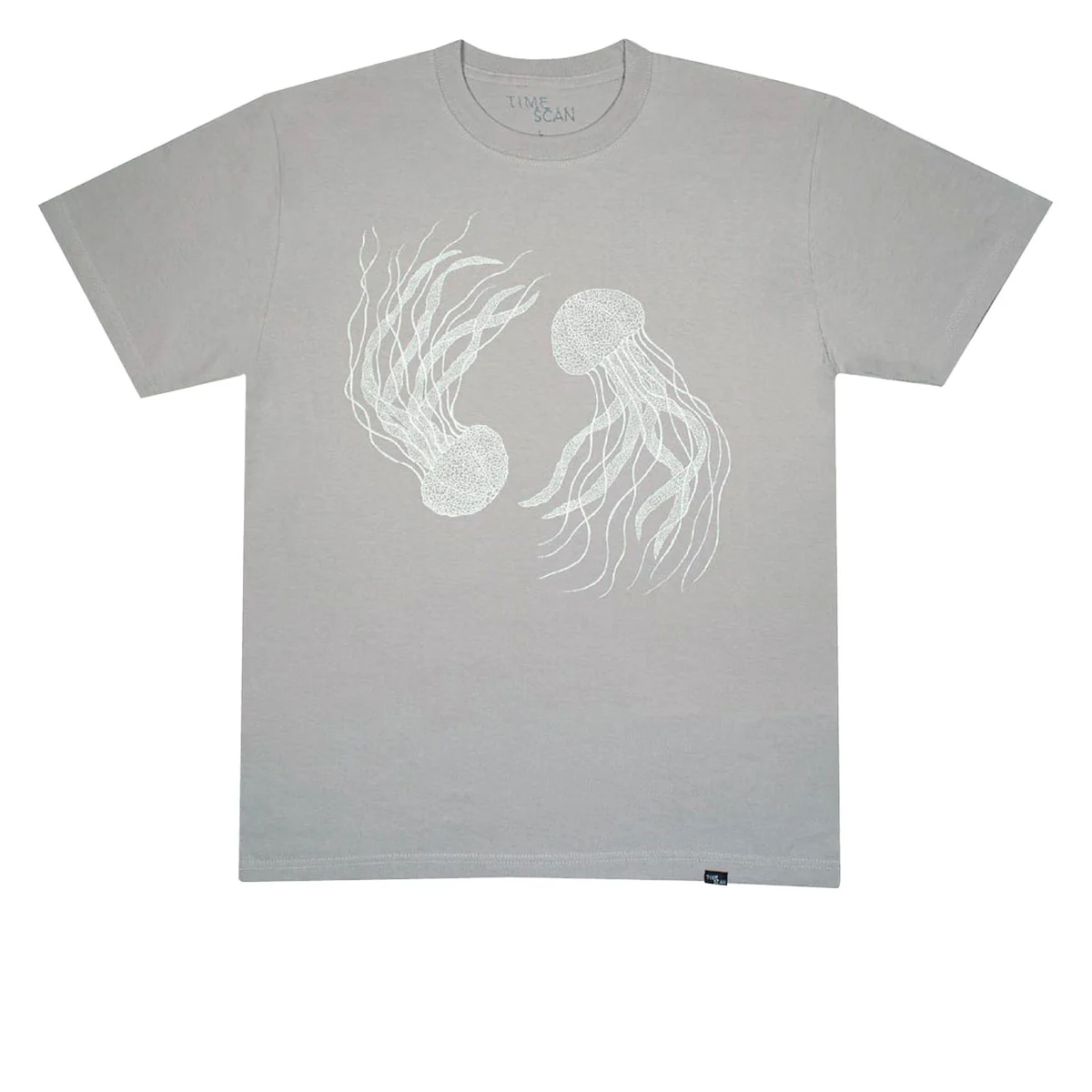 Timescan Kurage T-Shirt - Silver Grey