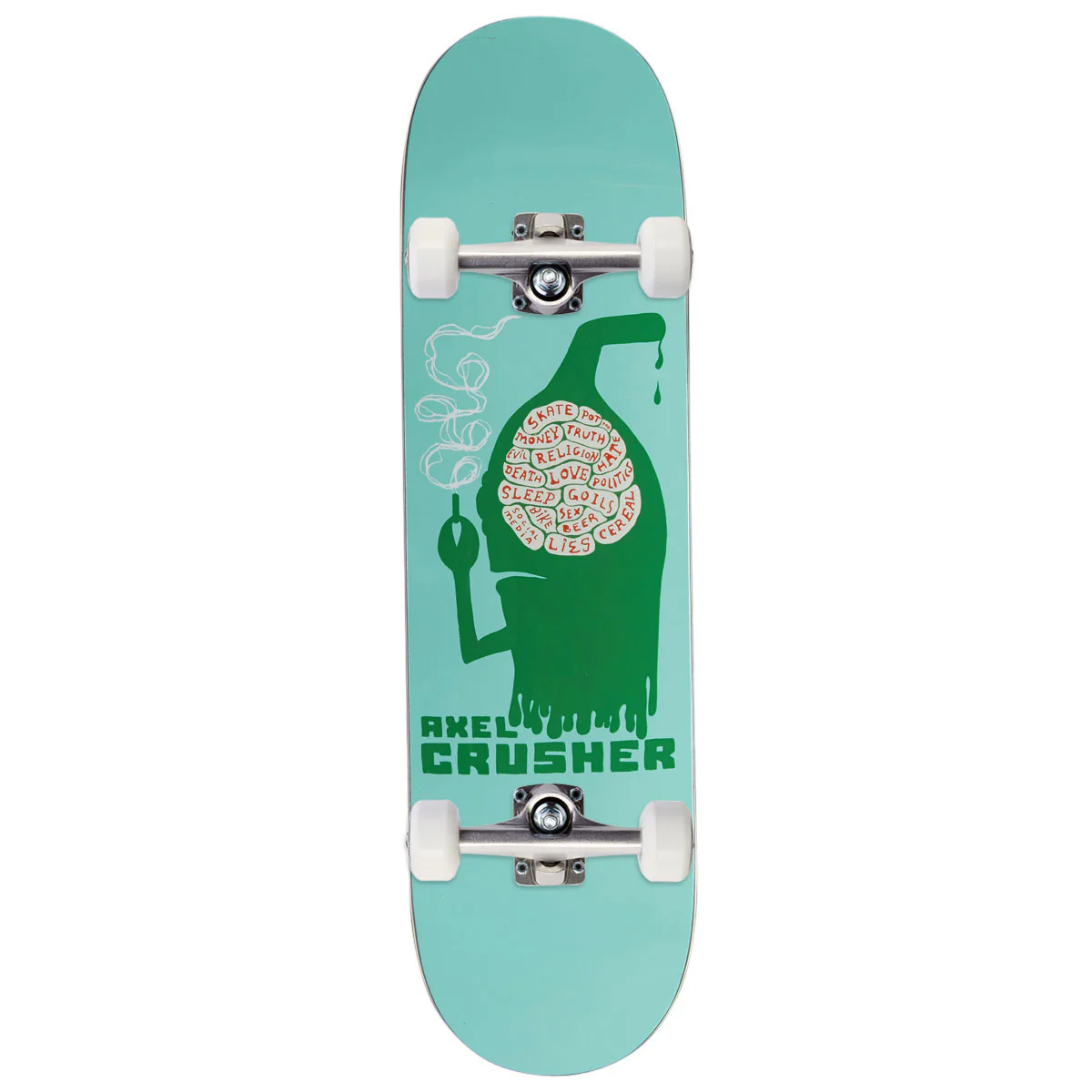 Toy Machine Axel Silowet Skateboard Complete - 8.25"