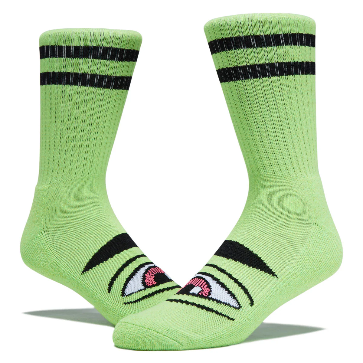 Toy Machine Heather Sect Eye Socks - Yellow - Image 2