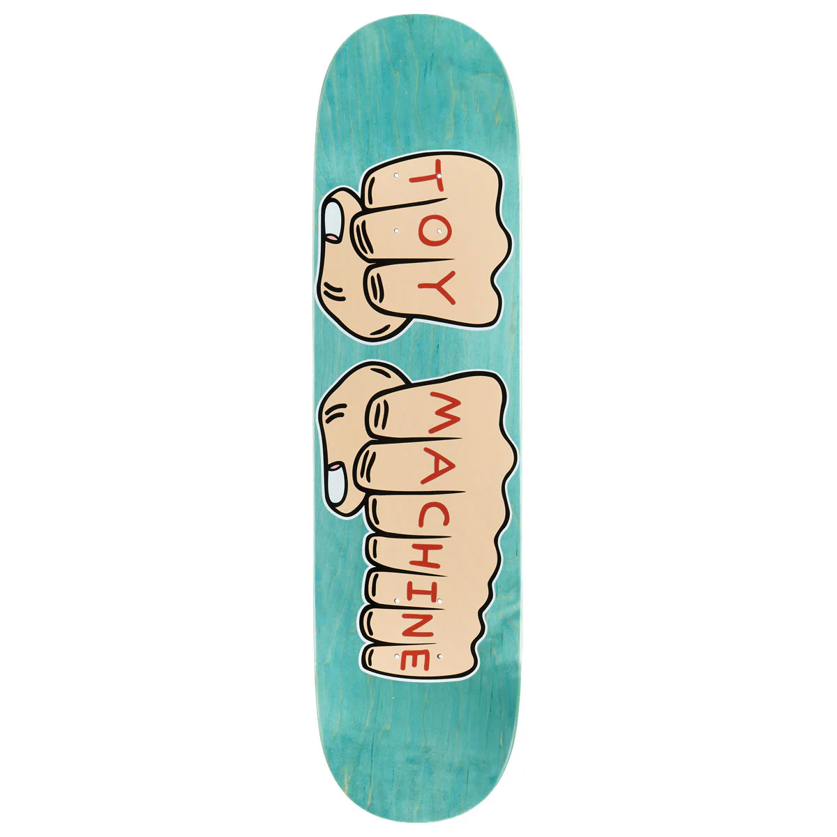 Toy Machine New Fists 001 Skateboard Deck - 8.50"