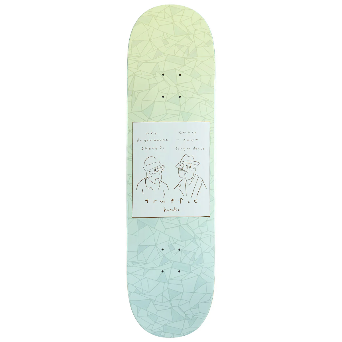 Traffic Hiroki Muraoka Balboa Skateboard Deck - 8.50"