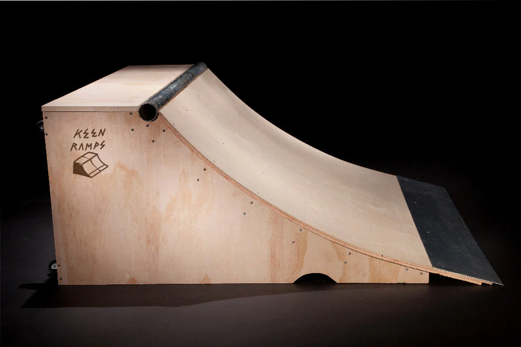 Keen Ramps (two) 2' x 4' Quarter Pipes - Image 3