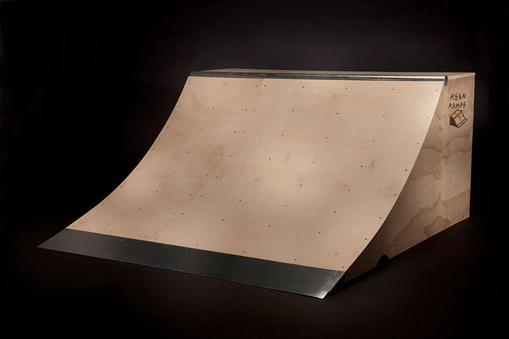 Keen Ramps (two) 3' x 6' Quarter Pipes - Image 2