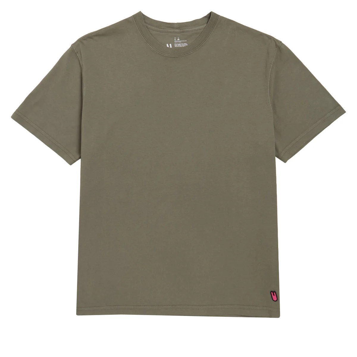 Unless Essentials T-Shirt - Smokey Olive Washed