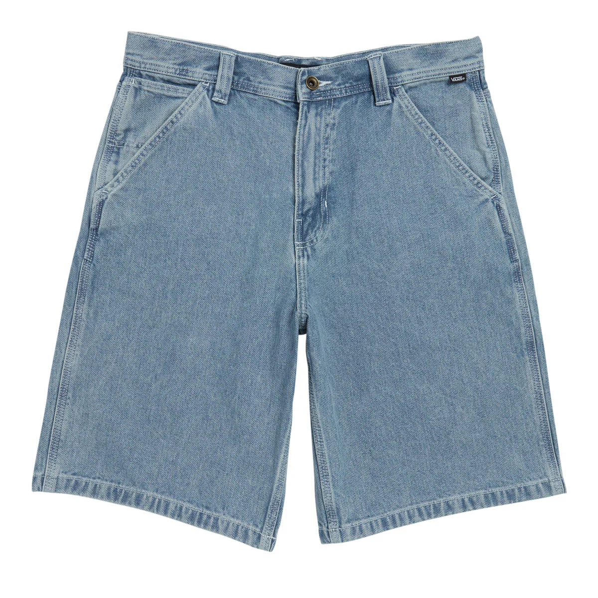 Vans Chore Loose Denim Shorts - Stonewash Blue