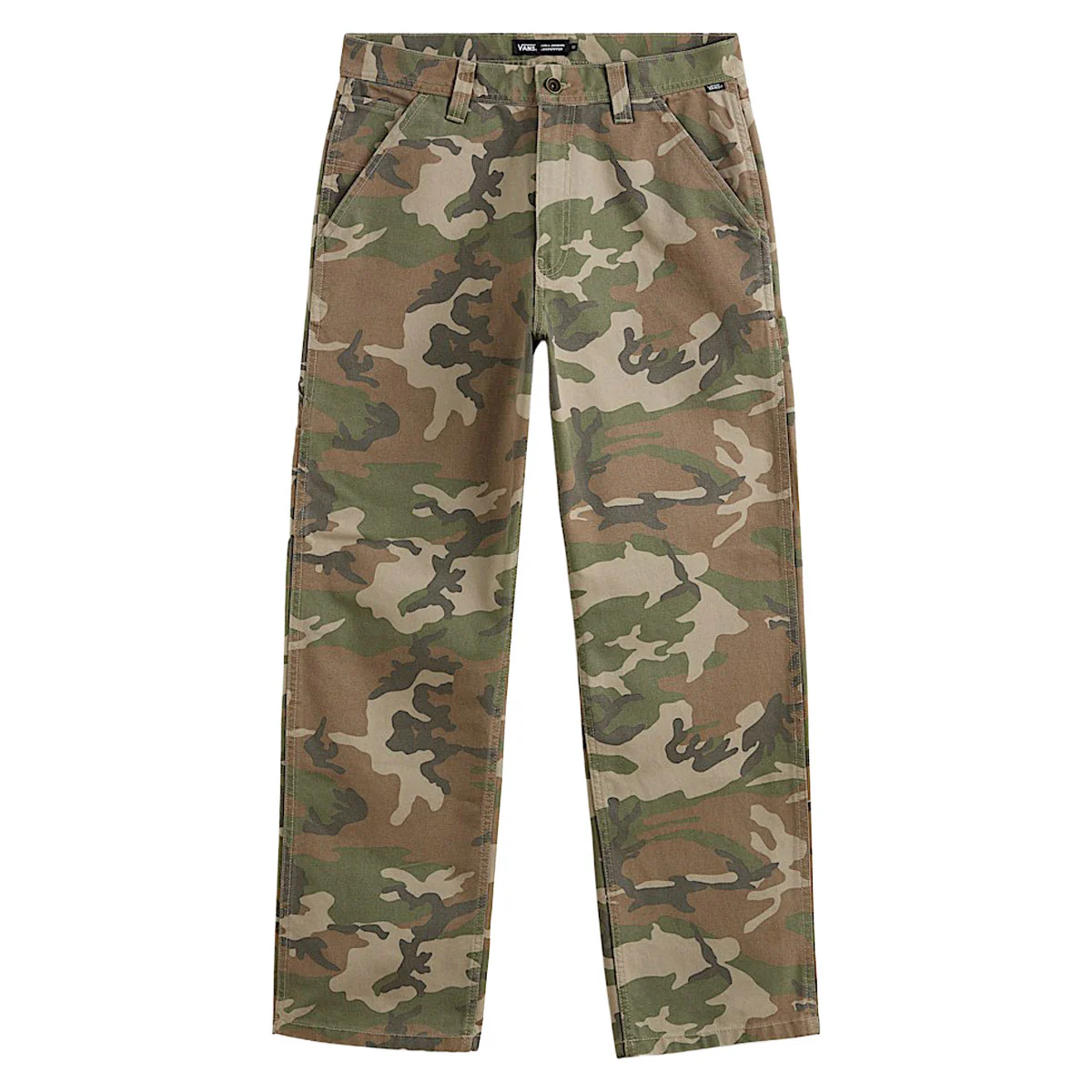 Vans Drill Chore Carpenter Loose Camo Pants - Vintage Camo