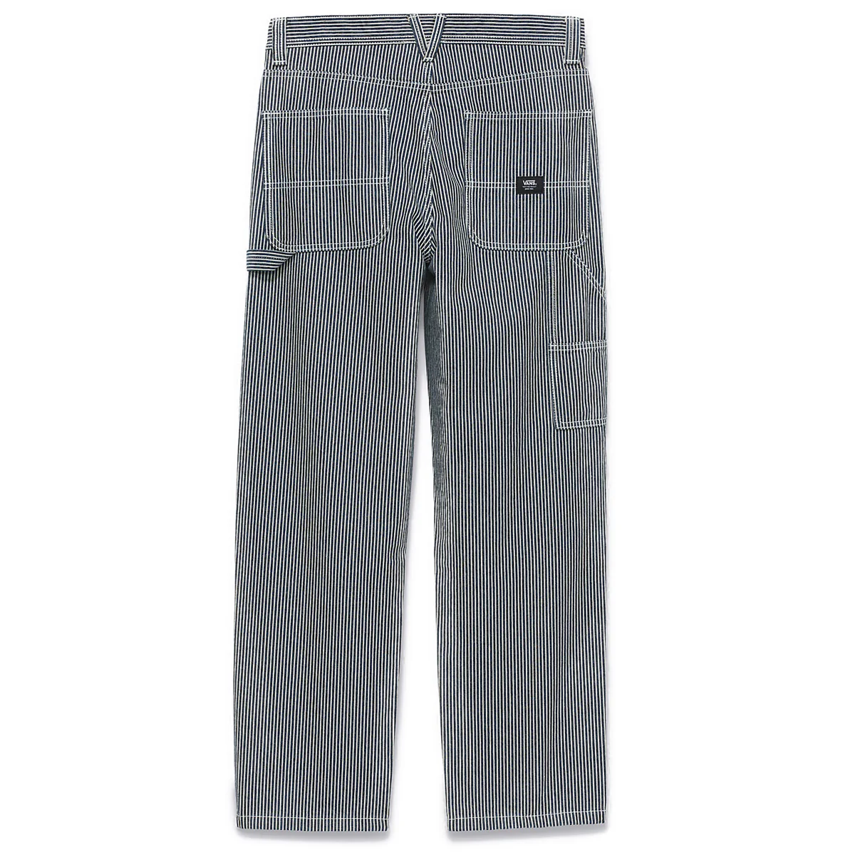 Vans Drill Chore Loose Tapered Carp Hickory Stripe Pants - Indigo - Image 3