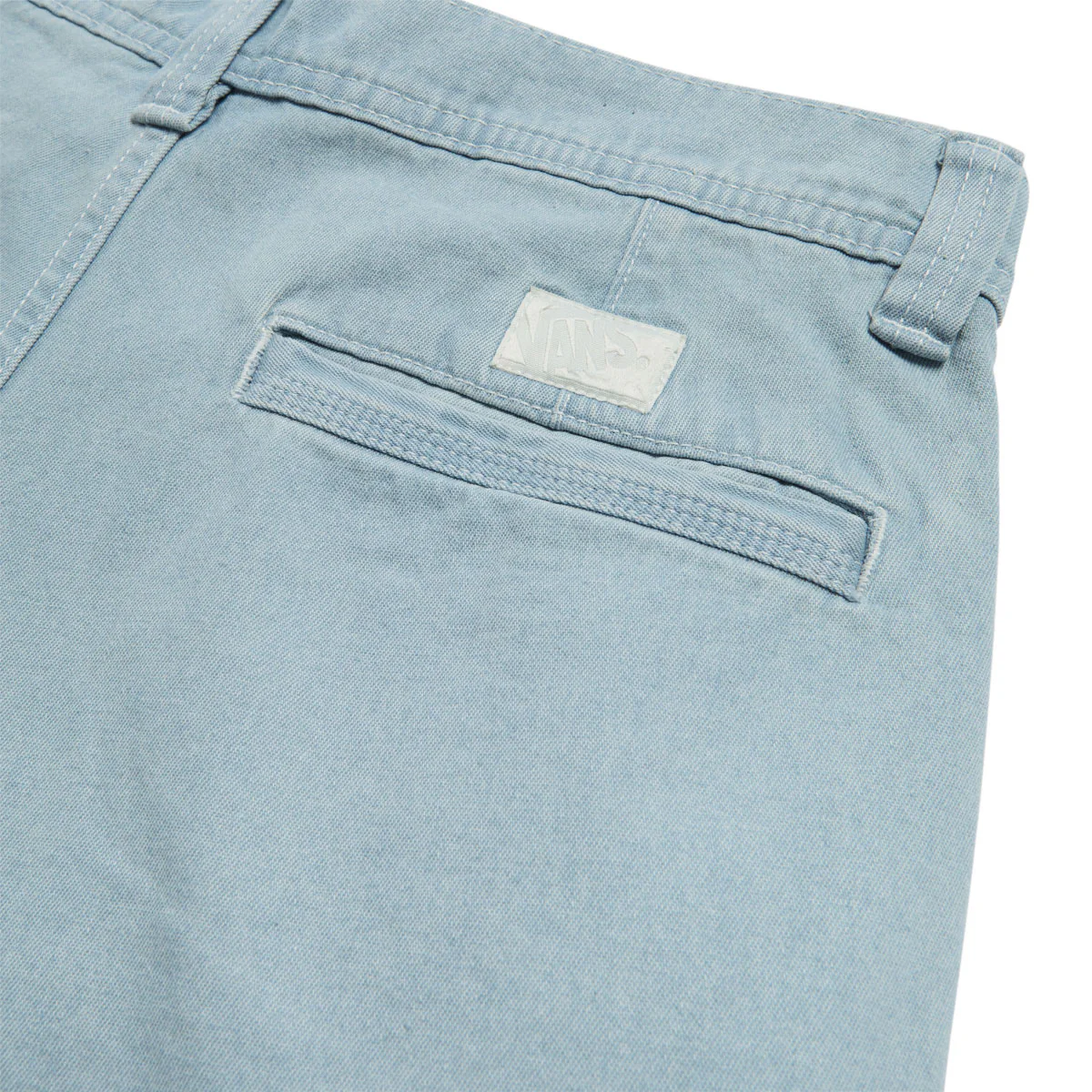 Vans LX Authentic Chino Baggy Denim Shorts - Light Stonewash - Image 5