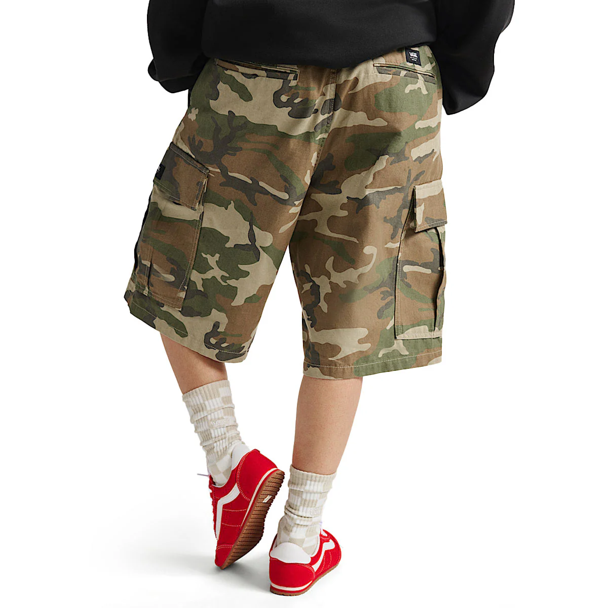 Vans Range Cargo Loose Shorts - Vintage Camo - Image 3