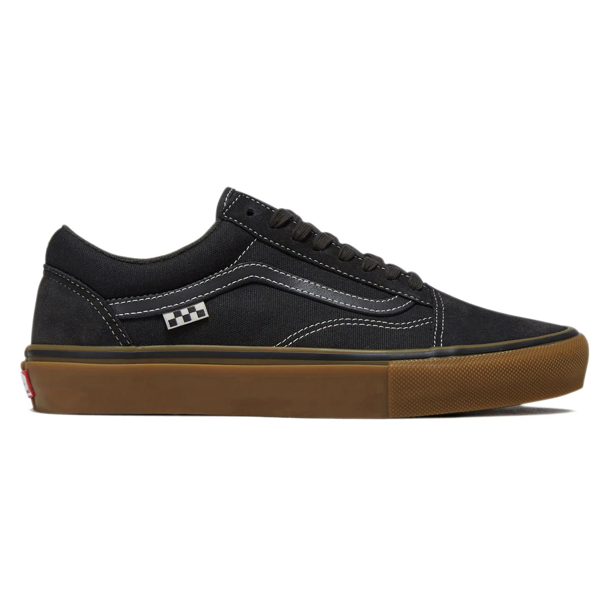 Vans Skate Old Skool Shoes - Faded Black/Gum