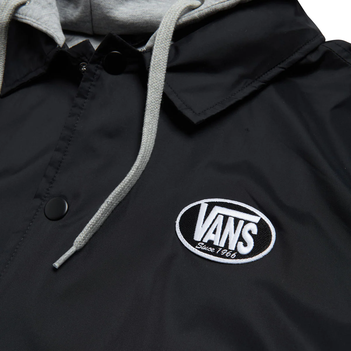 Vans Torrey Hooded Coaches Jacket - Black - Image 4