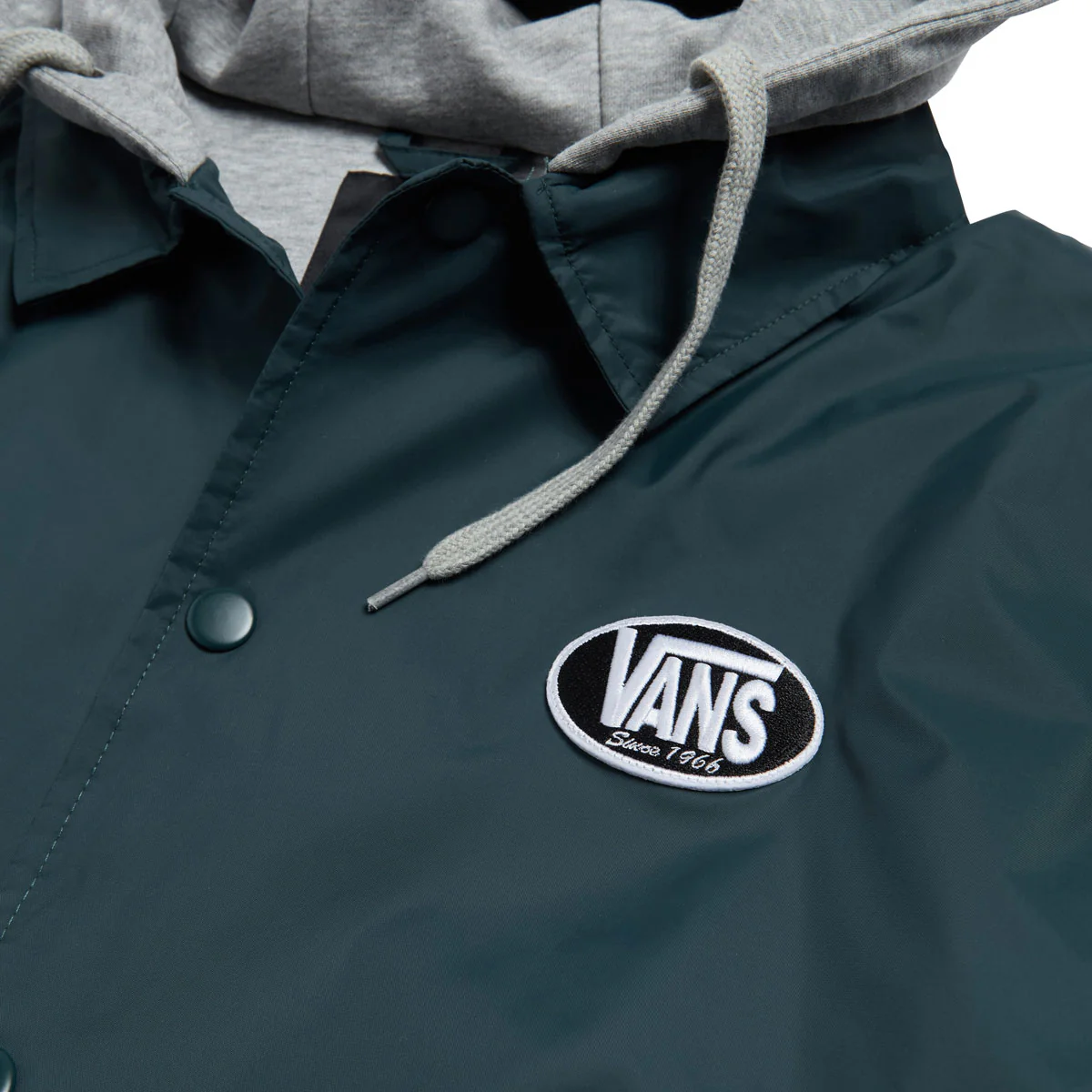 Vans Torrey Hooded Coaches Jacket - Mystic Moss - Image 4