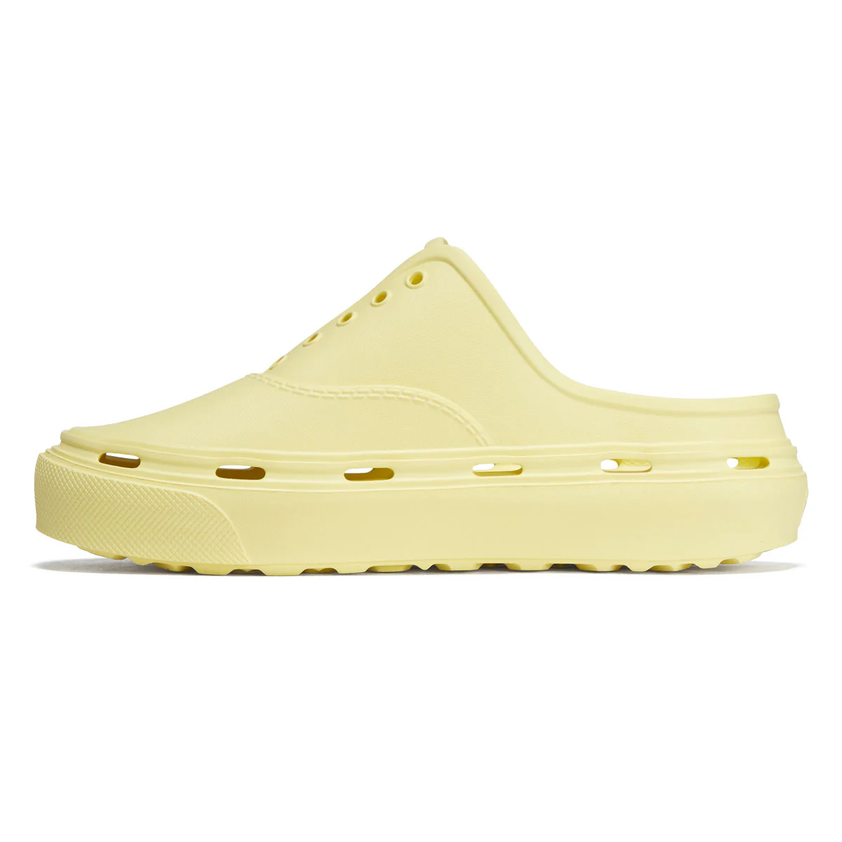 Vans Authentic Foam Mule Shoes - Faded Yellow - Image 2