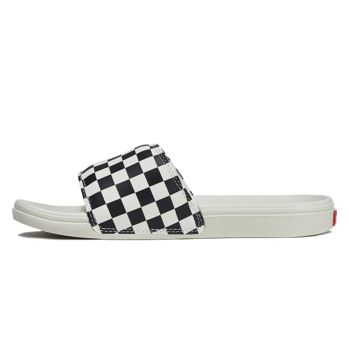 Vans Womens La Costa Slide-On Sandals - Checkerboard Black/Mars - Image 2