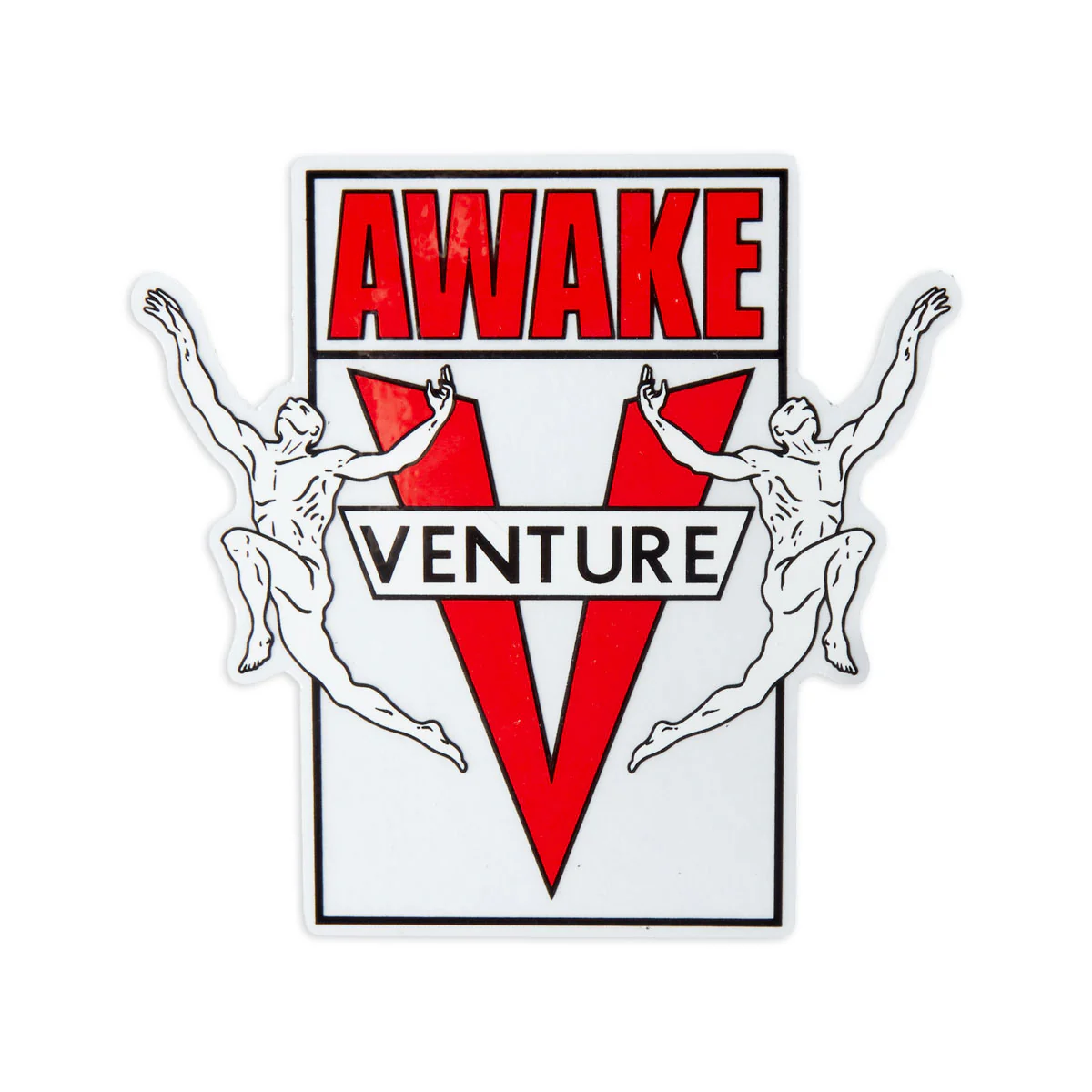 Venture Awake '87 MD Sticker - Red