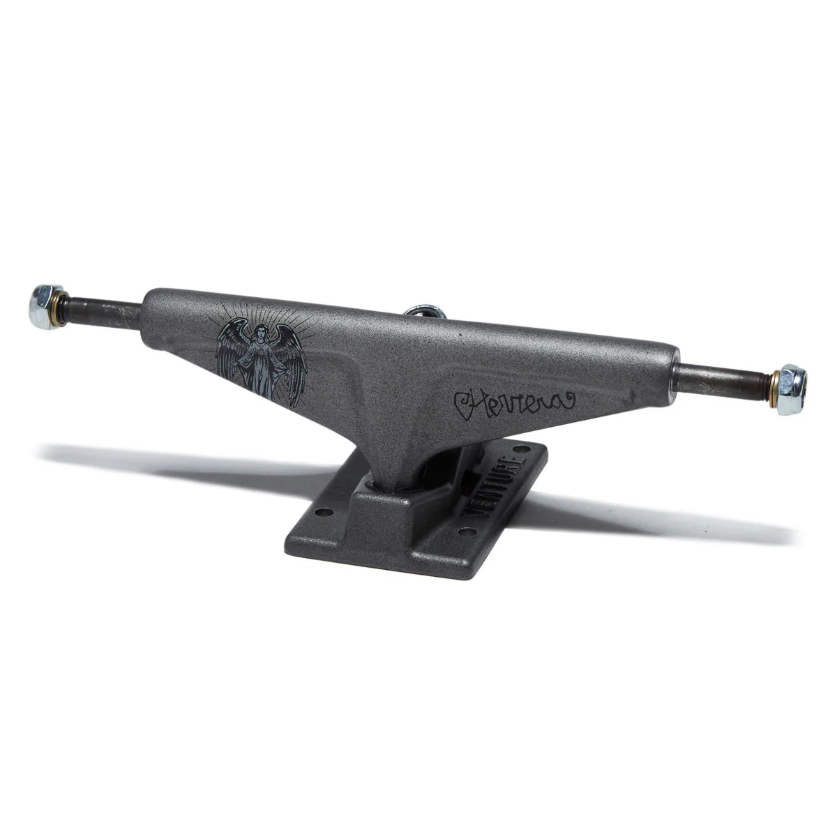 Venture Herrera Pro Editions Skateboard Trucks - Raw/Black - 5.8