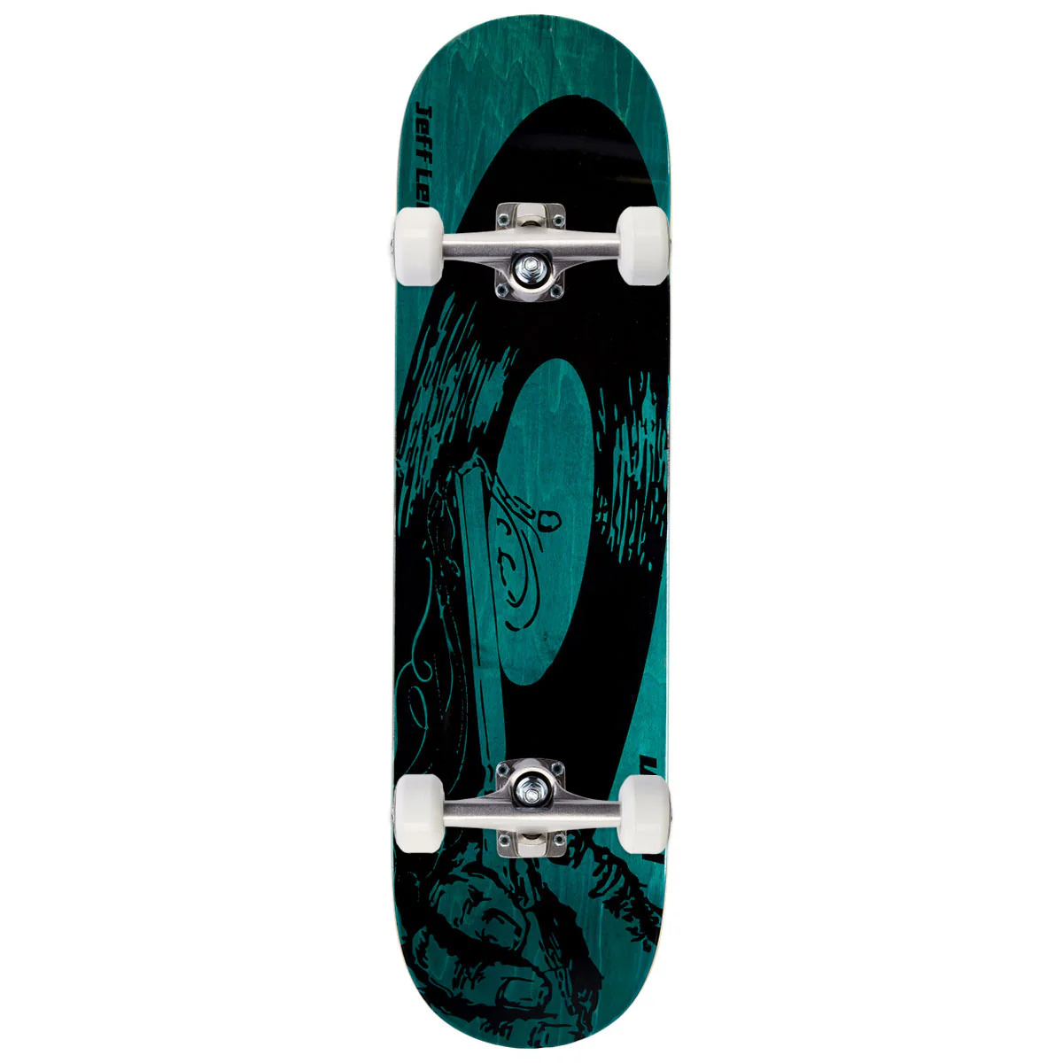 Vinyl Lenoce Record Skateboard Complete - 8.25"