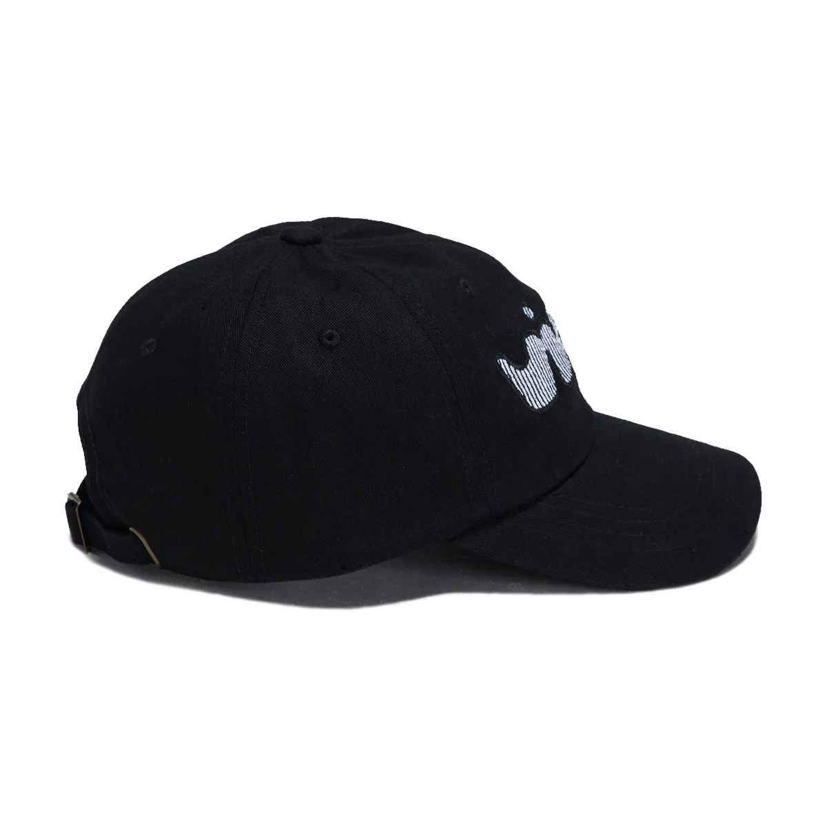 Vinyl Spiral Dad Hat - Black - Image 3