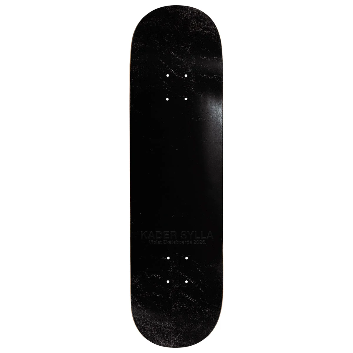 Violet Leather Pattern Kader Sylla Skateboard Deck - 8.38"